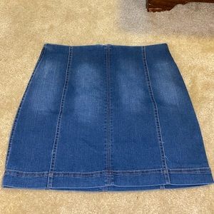 Denim skirt